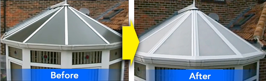 Before and After - Silent Roof Systems